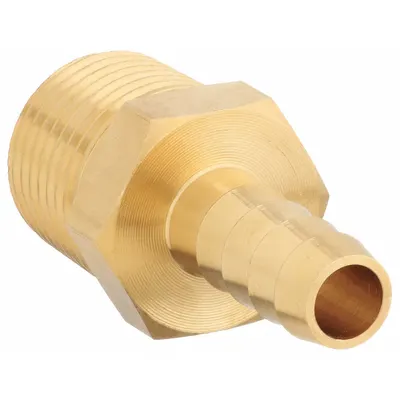 OEM Brass Multipurpose Rigid Barbed Hose Fitting - Brass Multipurpose (Air, Water, Chemical) Rigid Barbed Hose Fittings