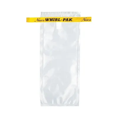 WHIRL-PAK Sampling Bag: Std, Sterile, 4 fl oz Capacity - oz, 118 mL Capacity - mL - Standard Sterilized Bags