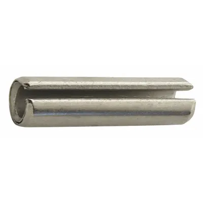 DRIV-LOK Slotted Spring Pin, 0.4535" dia,3" L,Slotted,PK10: Slotted, Inch, 29/64 in Pin Dia - Slotted Spring Pins