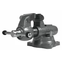 WILTON Machinist's Vise: Heavy Duty, Enclosed, 4 in Jaw Face Wd, 6 1/2 in Max Jaw Opening, Serrated (MPN 400S)