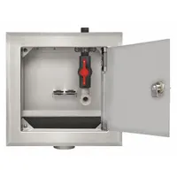 GUY GRAY Outlet Box: 1/2 in FPT, 1/4 in Turn, Center, 8.63 in Box Wd, 11.25 in Box Ht (MPN 82644)