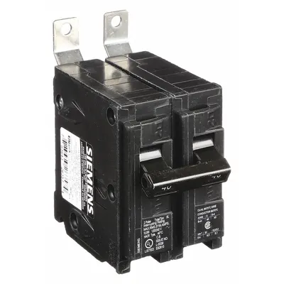 SIEMENS B240 Miniature Circuit Breaker - B Series, Bolt-On Siemens Miniature Circuit Breakers
