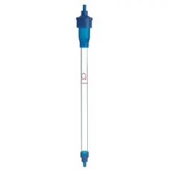 This KIMBLE ion exchange chromatography column has a 120 cm length and 20 micron particle size. It is supplied sterile and is used for separating biomolecules based on charge in laboratory and process-scale applications.