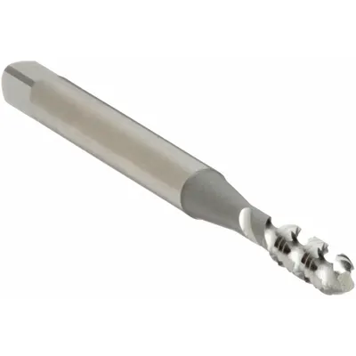OSG Spiral Flute Tap: #3-56 UNF, 2B-3B, 2 Flute, Bottoming Chamfer - General Purpose Spiral-Flute Taps