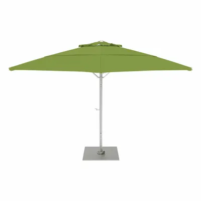 CALIFORNIA UMBRELLA Outdoor Umbrella: Pistachio, Aluminum/Steel, Hand Crank - Round Umbrellas