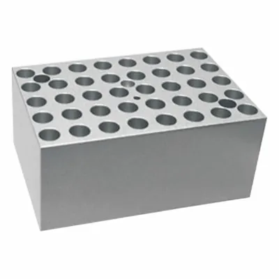 BENCHMARK SCIENTIFIC Dry Bath Block: Aluminum, 1 7/8 in Overall Wd, 2 3/4 in Overall Lg - Dry Bath Blocks