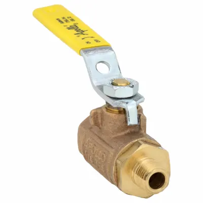 APOLLO Manual Two-Way Ball Valve: 1/4 in, Bronze, Straight, 600 psi Max. Pressure (CWP) - Bronze Ball Valves