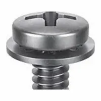 This SEMS machine screw features an integrated internal tooth lock washer to resist loosening from vibration. It has a #6-32 thread, 1/2 in length, stainless steel construction with passivated finish, pan head, and #2 drive size. Suitable for general industrial fastening applications where reliable clamping is required. Supplied in a 50-piece pack