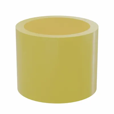 BUNTING BEARINGS Sleeve Bearing: PTFE, J-5500, 1 in Bore, 1 1/4 in OD, 1 in Overall Lg - Plastic Sleeve Bearing for Non-Hardened Surfaces