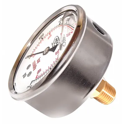 WHEELER-REX Gauge: Gauge, 600 psi Max. Discharge Pressure - Wheeler-Rex Repair Parts for Hydrostatic Test Pumps