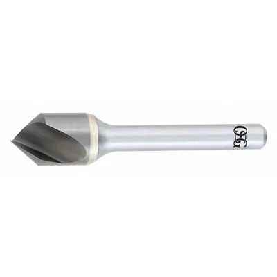OSG Countersink: 82°, 1 Flute, 5/8 in Body Dia - Fast-Cutting Single-Flute Countersinks