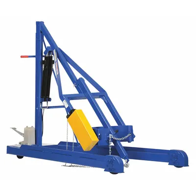 VESTIL Drum Carrier: Casters, 800 lb Wt Capacity, Metal, 97.56 in Vertical Lift - Drum Dispensing Stackers