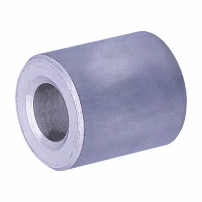 RAF ELECTRONIC HARDWARE Round Spacer: #0 Screw Size, 3/16 in Overall Lg, Round, Plain - Stainless Steel Spacers
