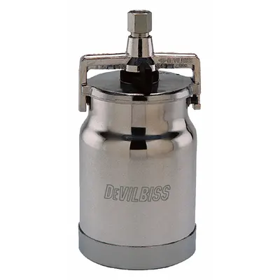 DEVILBISS Spray Gun Cup: Siphon Feed Spray Gun Cup, Spray Gun Cups, DeVilbiss