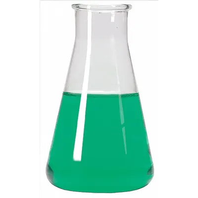KIMBLE Erlenmeyer Flask: 500 mL, Colorless, Conical, A - Glass Erlenmeyer Flasks