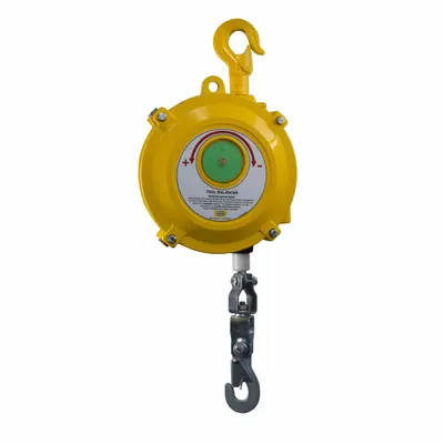 HUBBELL Tool Balancer: Ratchet Locking, 110 lb Max. Tool Wt, 4.5 ft Cable Lg - Heavy Use Tool Balancers