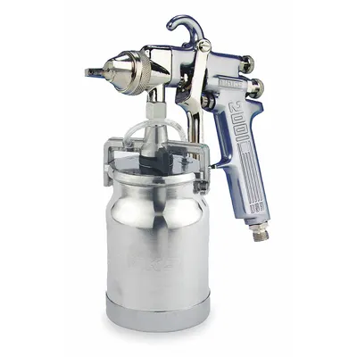 BINKS Conventional Spray Gun: Conventional, 10 1/2 in, 1/4 in Air Inlet Size - Conventional Spray Guns