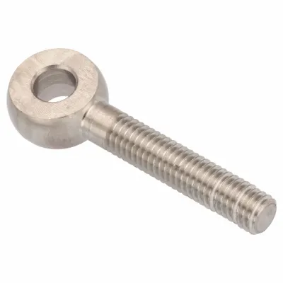 AMPG Fixed Rod End: Stainless Steel, Plain, 45 mm Hole Center-to-End Lg, Right Hand - Stainless Steel Male Threaded Fixed Rod Ends