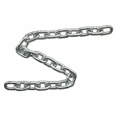 Dayton Straight Chain: 1/4 in Chain Trade Size, 30 Chain Grade, Carbon Steel, Straight - Grade-30 Load-Securing Chains