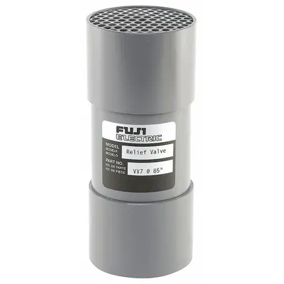 FUJI ELECTRIC Blower Relief Valve: Vacuum, 168 in wc Preset Limit - Pressure & Vacuum Relief Valves for Regenerative Blowers