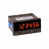 OMEGA DIN Digital Counter: -199,999 Display Span - Min, 999,999 Display Span - Max, 8 A @ 250V, 0 mA (MPN DPF20-HV)