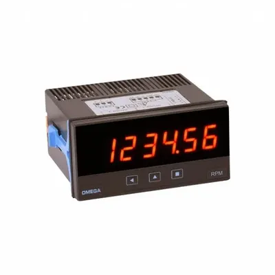 OMEGA DIN Digital Counter: -199,999 Display Span - Min, 999,999 Display Span - Max - Multi-Function Digital Panel Meters