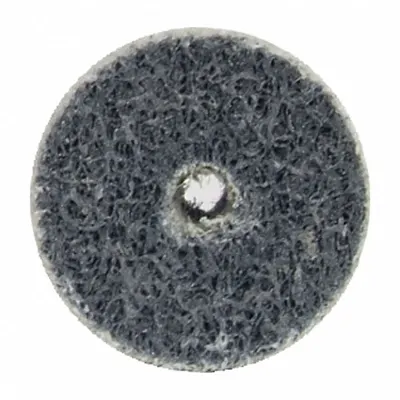 NORTON Bond Non Woven Wheel: 1 in Dia x 1 in W, 3/16 in Arbor Hole, Silicon Carbide - Deburring Wheels for Stainless Steel & Nickel Alloys