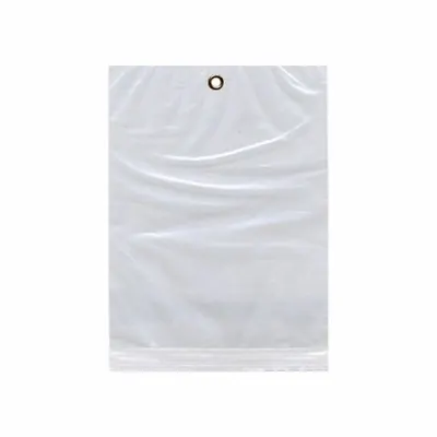 OEM Reclosable Bag: 4 mil Thick - Hang-Hole Reclosable Poly Bags