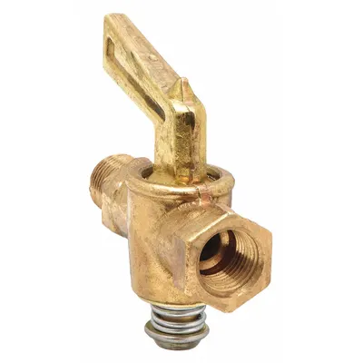 OEM Ground Plug Valve: For Fluids Media - Inline Brass Plug Valves