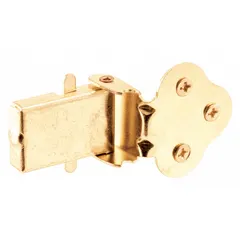 This non-handed sash window flip lock is designed for single-hung windows, securing the sash in a closed position. It has an overall length of 1 15/32 in and does not include a handle. Suitable for replacement or new installation on sash windows.