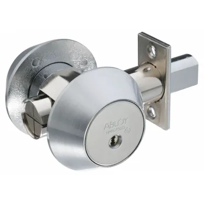 ABLOY Deadbolt Lock: Cylindrical, 1 3/4 in Door Thick - Max - Standard Cylindrical Deadbolts