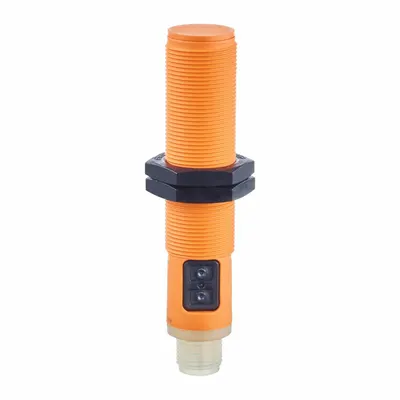 IFM Capacitive Cylindrical Proximity Sensor: 18 mm Dia., Built-in Connector - Cylindrical Sensors with Built-in Connectors