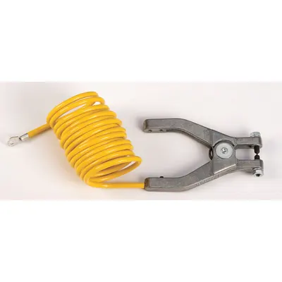 OEM Bonding and Grounding Wire: Hand Clamp/Terminal - Terminated Bonding & Grounding Wires