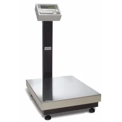 The TORBAL BA30 is a stainless steel bench scale with a column-mounted indicator, featuring a 19 1/4 in x 15 3/4 in weighing surface. It offers a readability of 10 g and includes an RS-232 connection port for data communication. Suitable for general industrial weighing tasks such as production, packaging, and quality control.