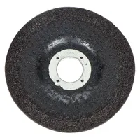 NORTON Depressed Center Grinding Wheel: Type 27, 4 1/2" x 1/4" x 7/8", Zirconia Alumina, 24 Grit (MPN 66252843192)