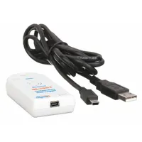 SUPCO Mini Data Logger: -40°F to 160°F, -40°C to 70°C, SL300T, Temp, 185°F Max Dew Point Measured