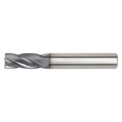 WIDIA HANITA Corner Chamfer End Mill: Carbide, 4 Flute, 16 mm Mill Dia, 75 mm LOC - General Purpose Carbide Corner-Chamfer End Mills