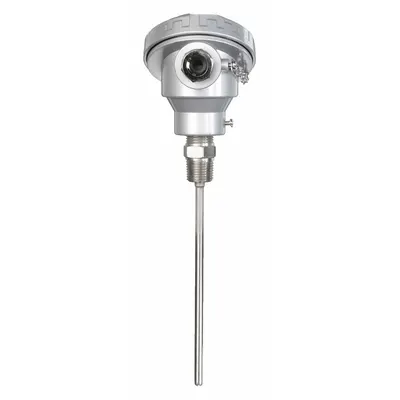 TEMPCO Temperature Probe: 0°F to 392°F /-18°C to 200°C, ±0.15°C/0.06 ohm @ 0°C - Threaded RTDs with Terminal Block