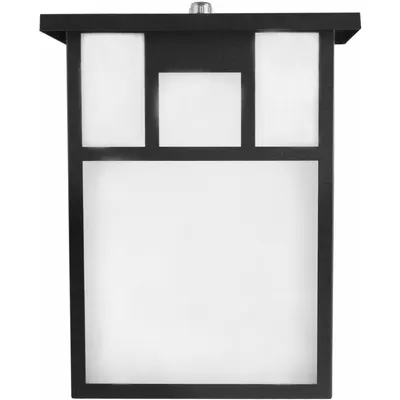 MAXLITE Outdoor Lantern: LED, 815 lm, 2700K, 14 W, 120V AC, Type V - LED Decorative Wall Lights