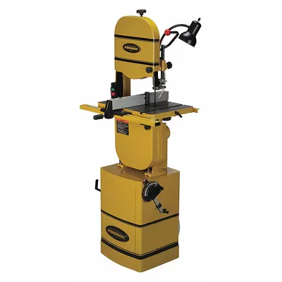 POWERMATIC Band Saw: Vertical, 115/230V AC, 13 1/2 in Throat Dp - Vertical, 3,000 SFPM - Single-Speed Wood-Cutting Band Saws