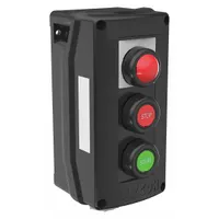 Control Station: 1 Gang, (2) Push Buttons, 1NC, No Legend, 1 Pilot Lights, 3/4 in, Dead-End Hub (MPN HKHMOD000002WW)