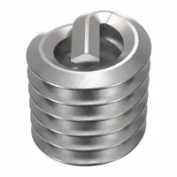 HELI-COIL Helical Insert: Tanged Tang Style, Free-Running, #10-24 Thread Size, Plain, Plain, 100 PK (MPN A1185-3CN285)