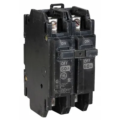 GE Miniature Circuit Breaker: THQC, 25 A, 120/240V AC, Single Phase, 10kA at 120/240V AC - THQC & THHQC Series, Unit-Mount GE Miniature Circuit Breakers
