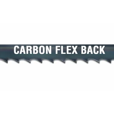 MORSE Band Saw Blade: Carbon Steel, 8 ft 5 in, Flex Back - Wood-Cutting Blades for Curved Cuts