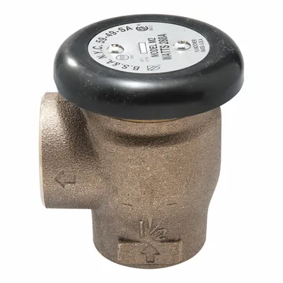 WATTS Vacuum Breaker: FNPT x FNPT, 2 in Pipe Size, For Water Media, Brass, 33°F – 180°F - Atmospheric Vacuum Breakers
