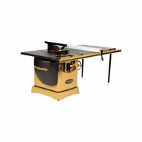 POWERMATIC Table Saw: 460 V AC Volt, 6.7 A Current, 14 in Blade Dia., 4,500 RPM Max. Blade Speed (MPN PM3000T)