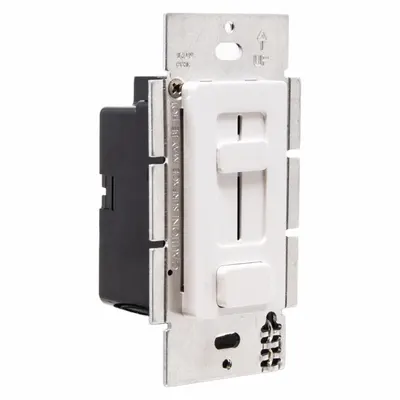 LED Driver: 60 W Power Output, 120V AC, 24V DC, 1 3/8 in Lg, Dry Location Rated - Tape Light Power Supply & Dimmer Switch Combinations