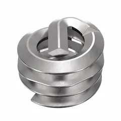 Screw-locking tanged helical insert for repairing or reinforcing #6-32 coarse threads in metal substrates. Made from 18-8 stainless steel with dry film lubricant finish, tensile strength 200,000 to 250,000 psi. Requires STI tap size #6-32. Supplied in pack of 1,000.