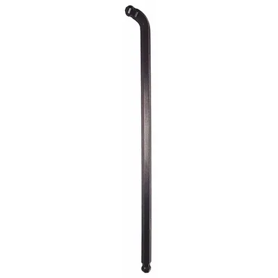 EKLIND Hex Key: 2 Ball Ends, 7/64 in Tip Size, SAE, Long, Alloy Steel, Black Oxide - L-Shaped Hex Keys