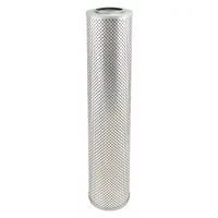 Cartridge hydraulic filter with cellulose media and 2 1/4 in inside diameter. Includes integral gasket for leak-free sealing. Compatible with hydraulic fluid and CMI vehicles. Used in hydraulic systems to remove contaminants from fluid